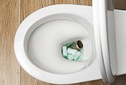Toilette verstopft